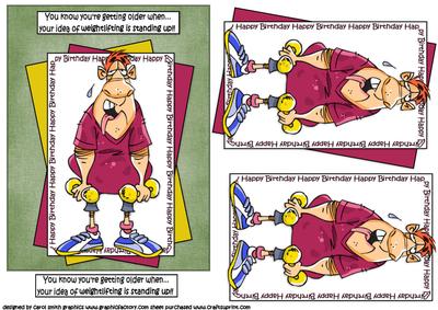 Getting Older and Weightlifting Quick Card