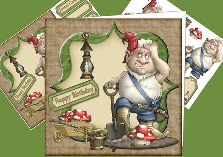 8x8 the Gardening Gnome Mini Kit