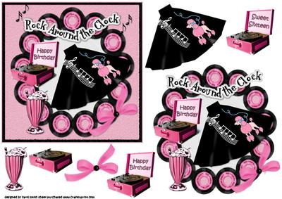 Malt Shop Melody Sweet Sixteen or 50's/60's Babe