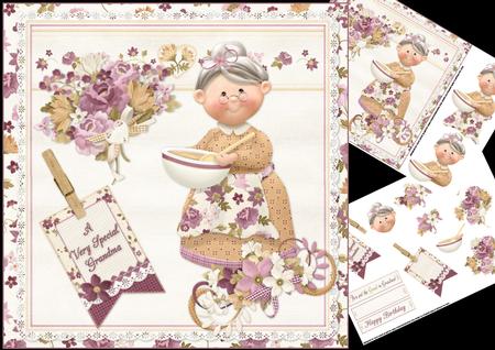 8x8 Special Grandma Mini Kit