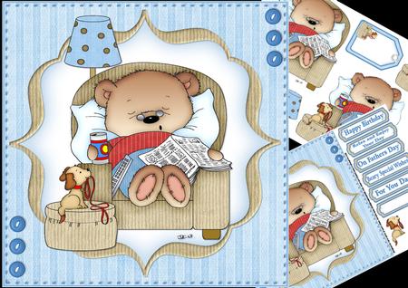 8x8 Beary Special Birthday Wishes Mini Kit