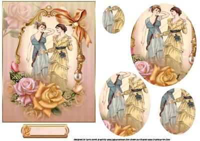 Edwardian Fashion Pyramid