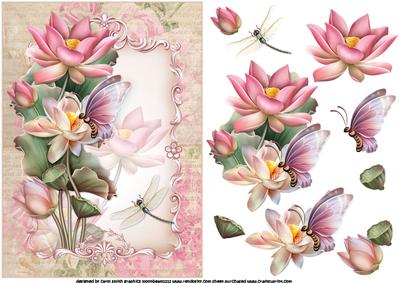 In the Love of Lotus Shabby Chic