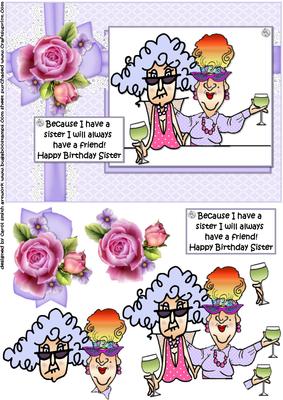 Stella and Edna Sisters and Friends