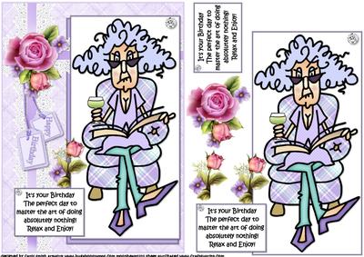 Stella Relax and Enjoy Your Birthday Quick Card