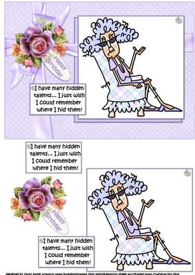 Stella Has Hidden Talents Quick Card