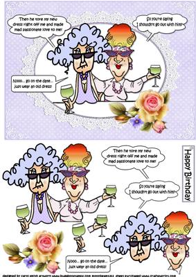 Stella and Edna Girl Talk