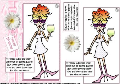 Rita Doesn't Have Time for Nonsense Quick Card