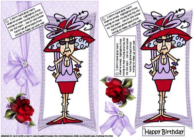 Stella Has Stress Highlights Quick Card