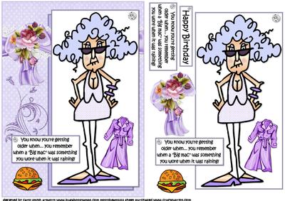 Stella and Her Big Mac Quick Card