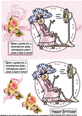 Stella Wants a Smoking Hot Body Quick Card