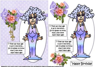 Stella Age is in the Mind Quick Card