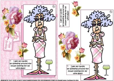 Stella Gets Her Cardio Quick Card