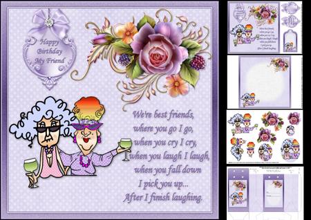 8x8 Stella and Edna Best Friends Mini Kit