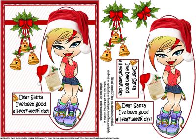 Teen Diva Letter to Santa
