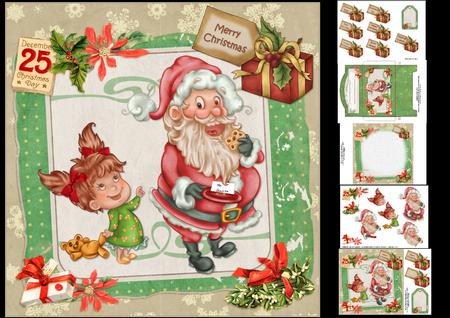 Hello Santa Merry Christmas 7 Languages Mini Kit