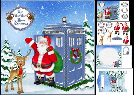 8x8 Dr Who Christmas Mini Kit