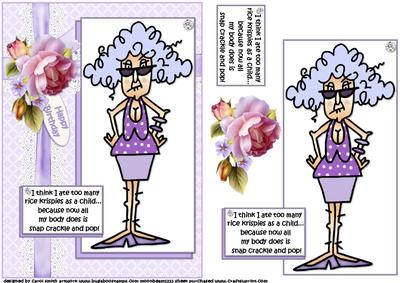 Stella and Snap Crackle and Pop Quick Card