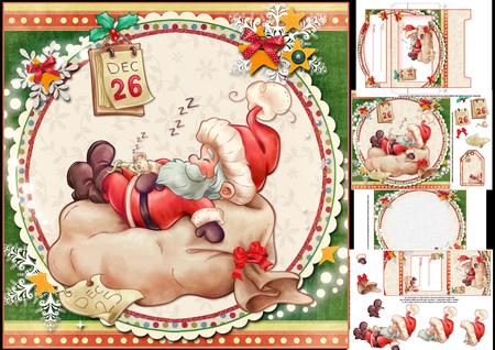 8x8 Santa's Been Busy Mini Kit