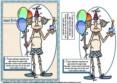 Gus is Officially Old Quick Card