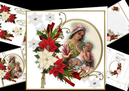 8x8 Classic Christmas with Nativity