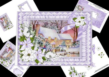 Christmas Watercolour 1 Mini Kit