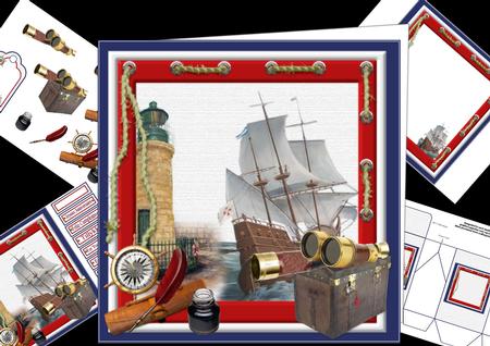 8x8 Ye Old Galleon Mini Kit