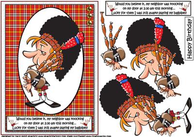 Birthday Bagpiper