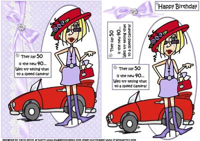 J.j About Turning 50 Quick Card