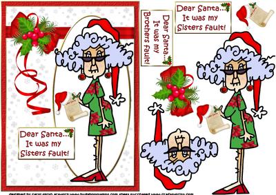 Stella Merry Christmas Sister or Brother