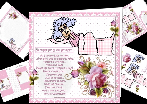 8x8 Stella a Prayer for Getting Older Mini Kit