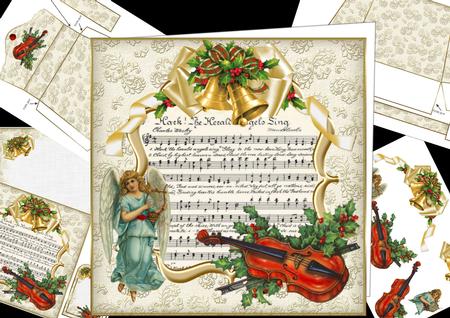 8x8 Hark the Herald Angels Sing Mini Kit