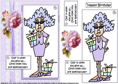 Stella is Spectacular Quick Card
