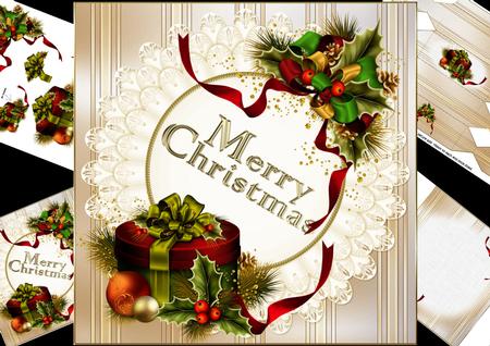 8x8 Beautiful Christmas Presents Mini Kit