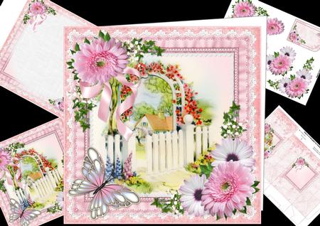 8x8 Cottage Garden Gate Mini Kit