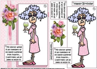 Stella and the Family Quick Card