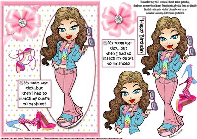 Teen Diva and Her Shoes