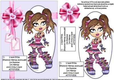 Teen Diva Has Pma Quick Card
