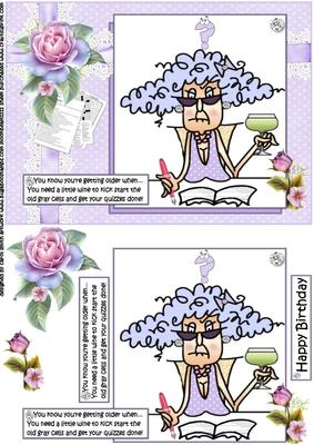 Stella and Her Quizzes Quick Card