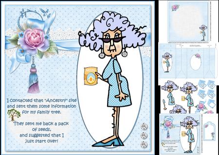 8x8 Stella and Her Ancestry Mini Kit