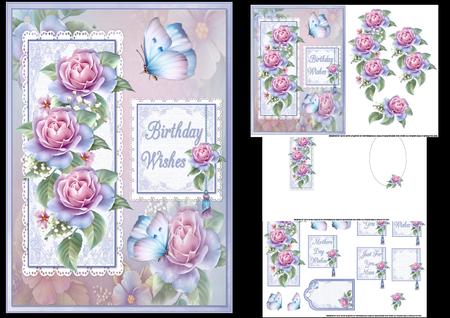 Frosted Dreams with Butterflies Mini Kit