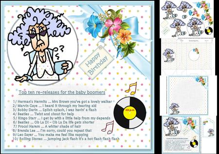 8x8 Stella's Top Ten Baby Boomer Hits Revised Mini Kit