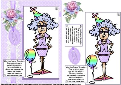 Stella Woo Hoo Time to Party Quick Card