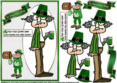 Gus and His Green Beer