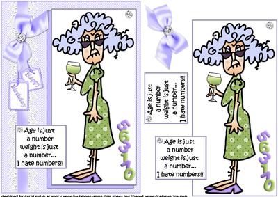 Stella Hates Numbers Quick Card