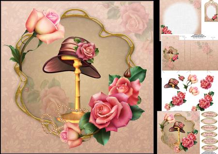 8x8 Downtown Roses Mini Kit