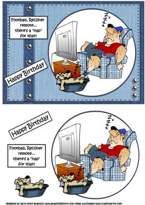 Football, Recliner Remote -  Quick Card