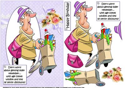 Maggie Gets a Senior Discount