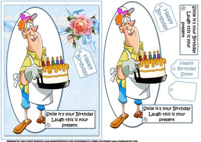 Smile Its Your Birthday Quick Card