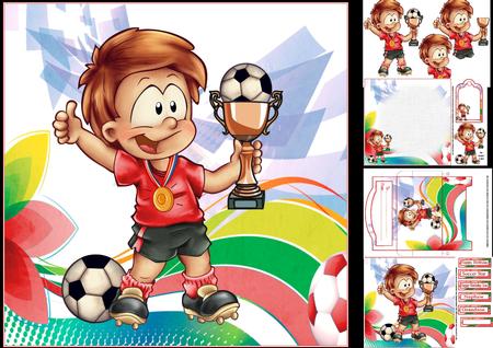 8x8 My Little Soccer Star Red Mini Kit